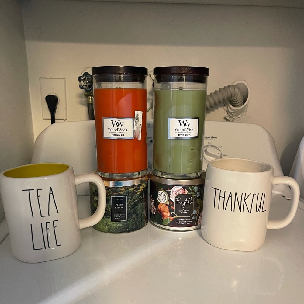 Bundle. Are dunn and wood wick candles and bath and body